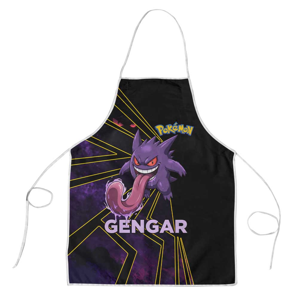 Gengar Poké Apron Neon Shadow Comic Style
