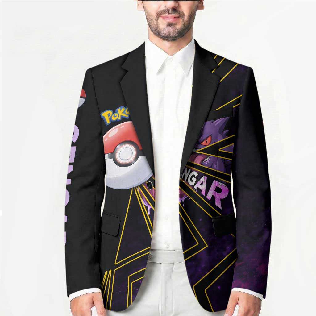 Gengar Poké Blazer Neon Shadow Comic Style