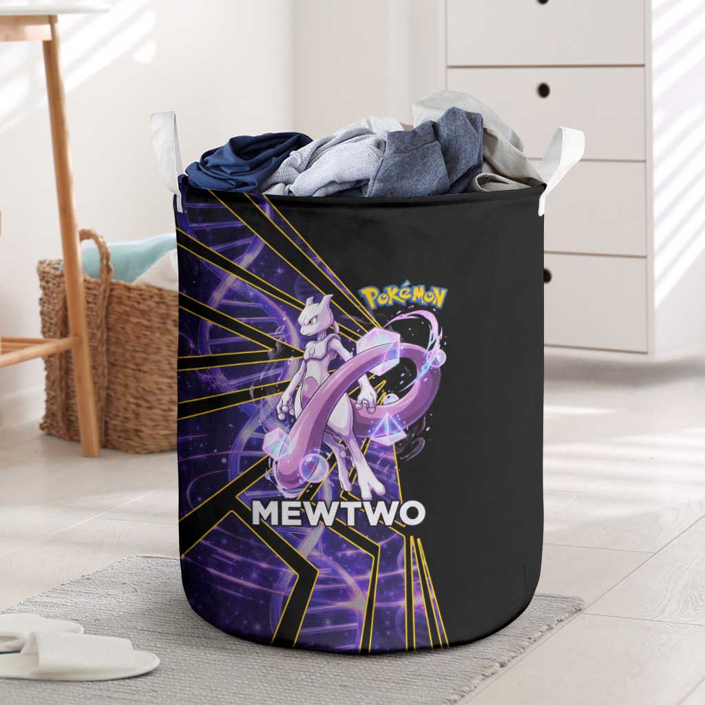 Mewtwo Poké Laundry Basket Psychic DNA Comic Style