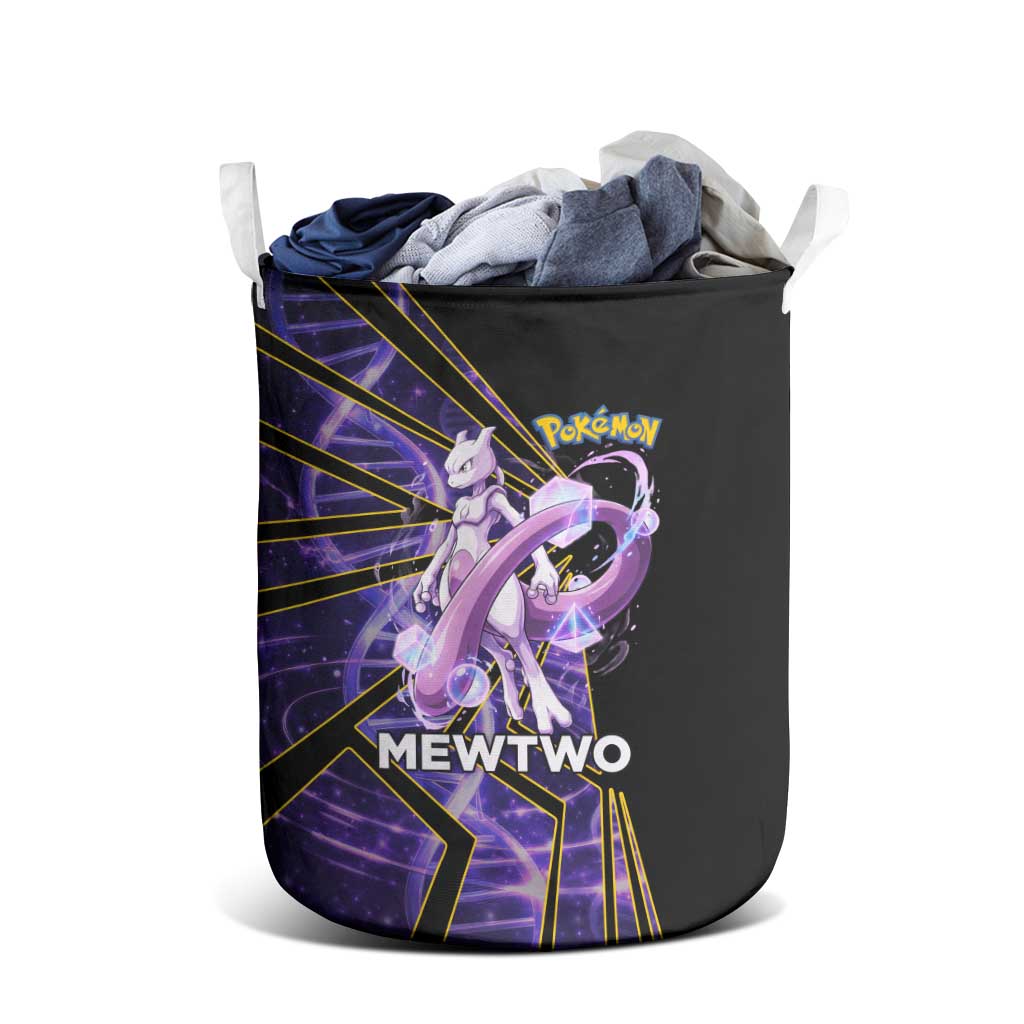 Mewtwo Poké Laundry Basket Psychic DNA Comic Style