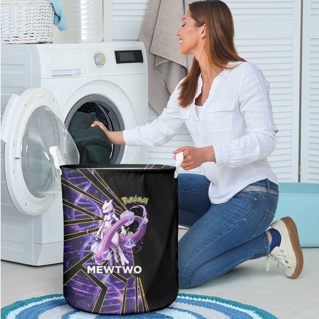 Mewtwo Poké Laundry Basket Psychic DNA Comic Style