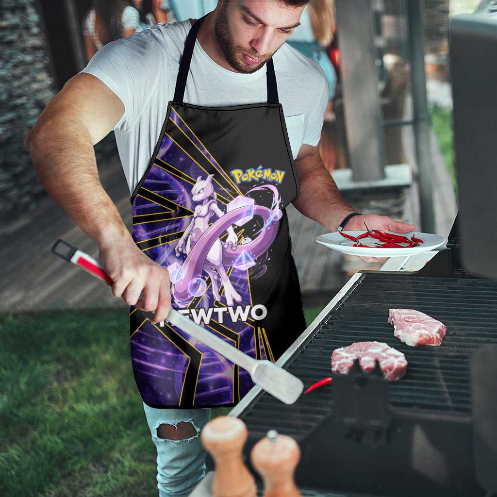 Mewtwo Poké Apron Psychic DNA Comic Style