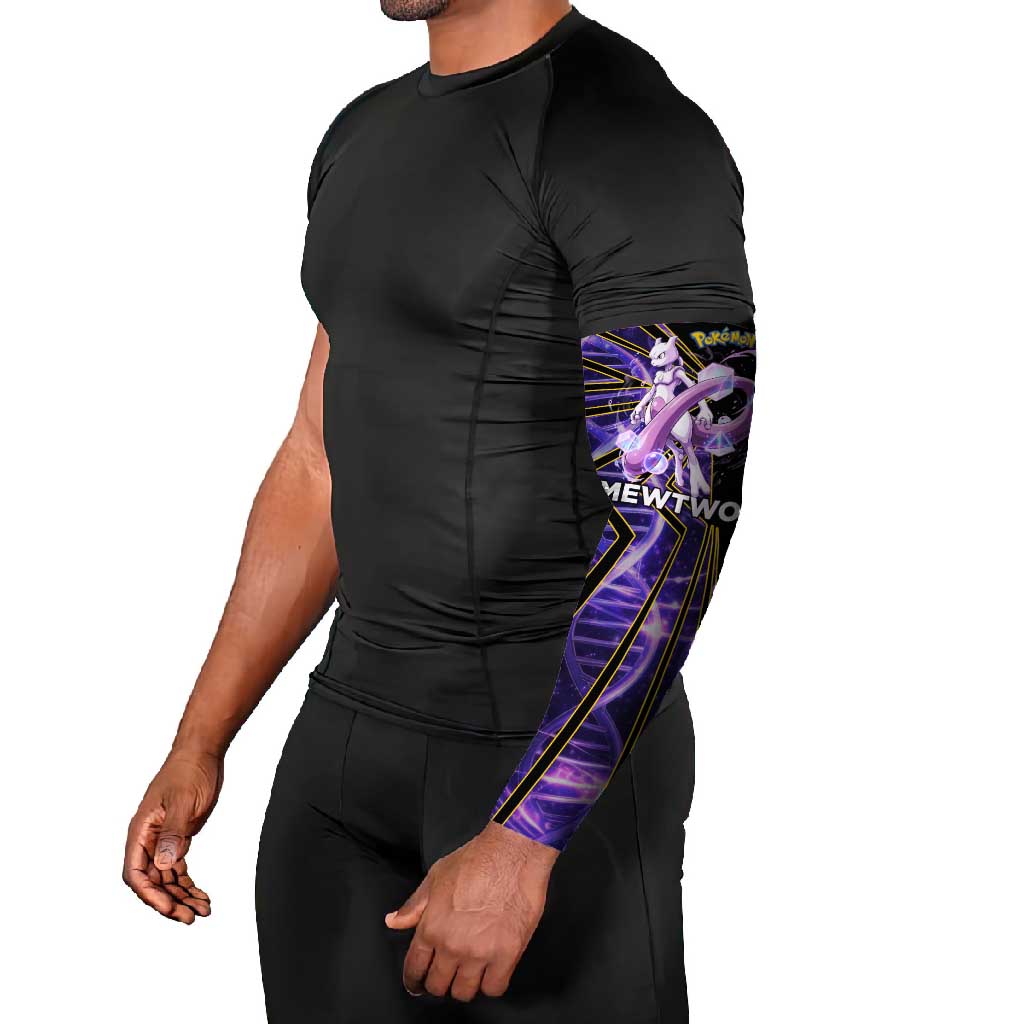Mewtwo Poké Arm Sleeves Psychic DNA Comic Style