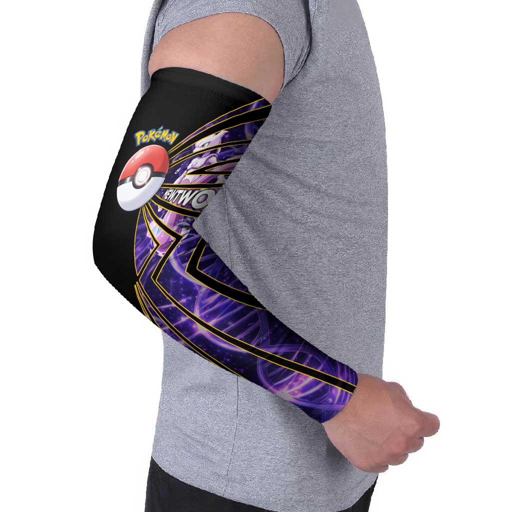 Mewtwo Poké Arm Sleeves Psychic DNA Comic Style