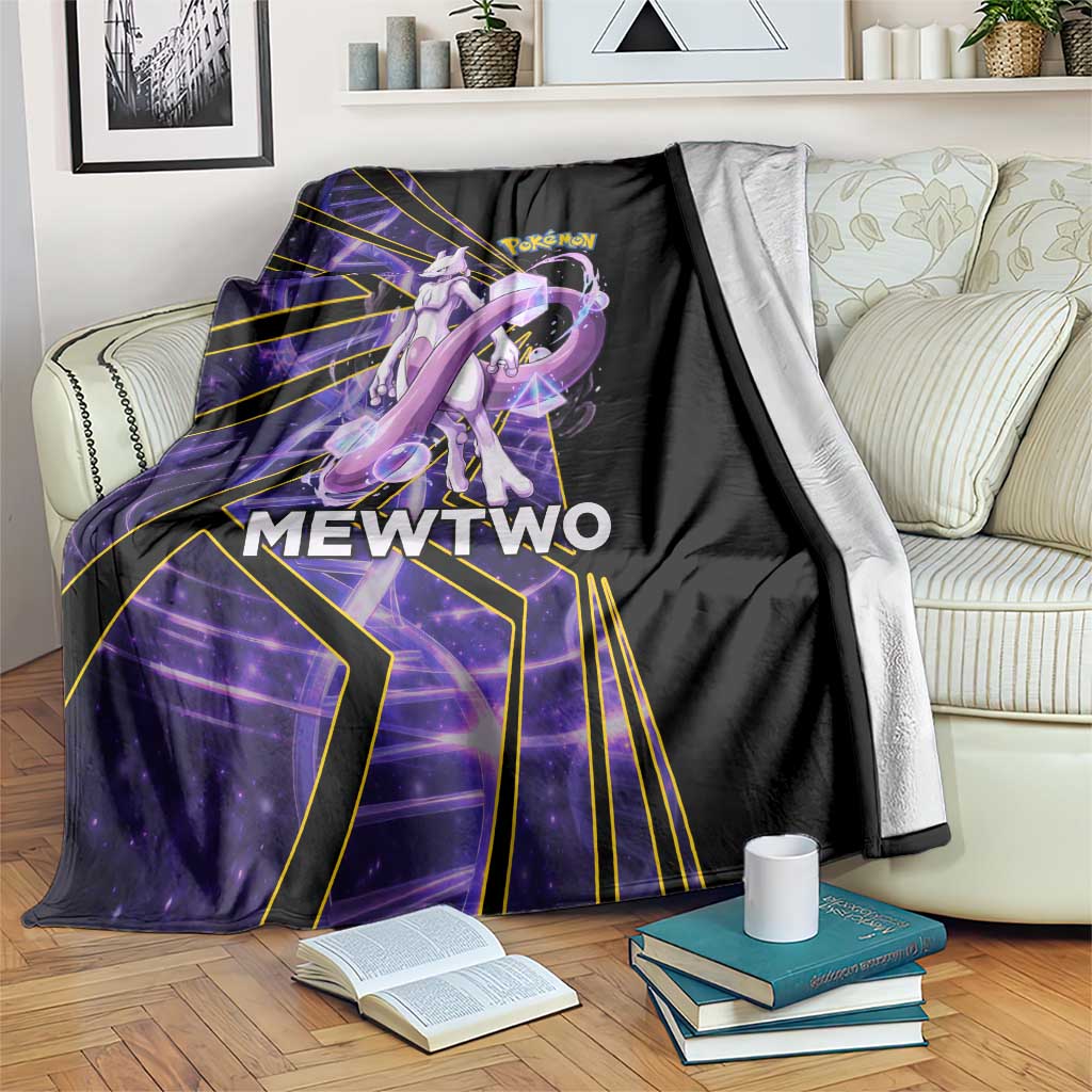 Mewtwo Poké Blanket Psychic DNA Comic Style