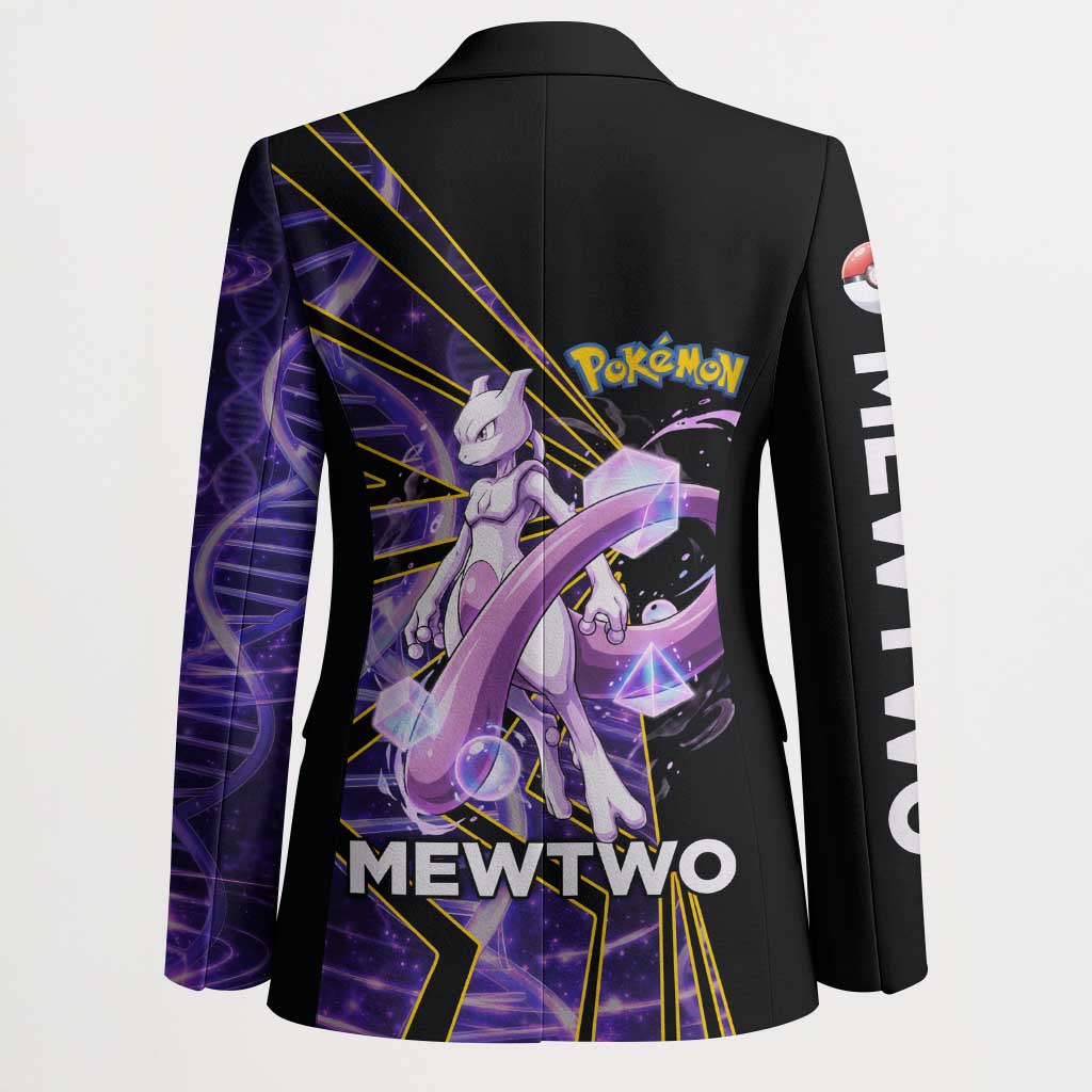 Mewtwo Poké Blazer Psychic DNA Comic Style