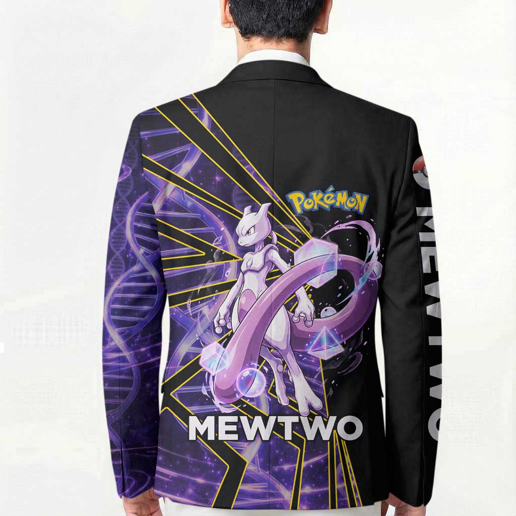 Mewtwo Poké Blazer Psychic DNA Comic Style