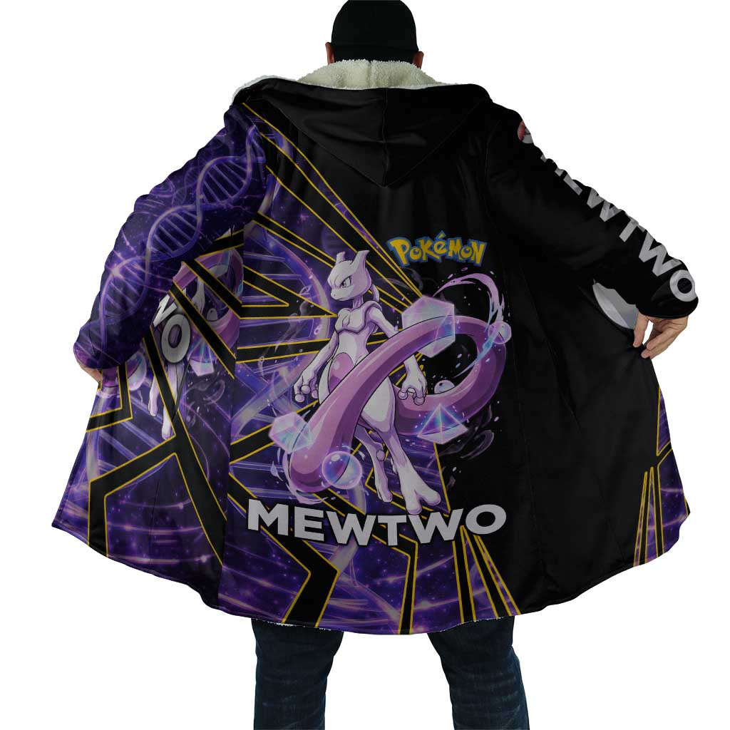 Mewtwo Poké Cloak Psychic DNA Comic Style