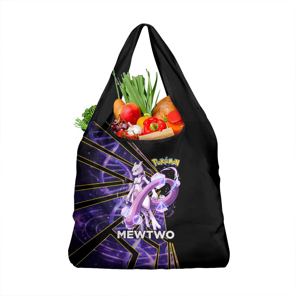 Mewtwo Poké Grocery Bag Psychic DNA Comic Style