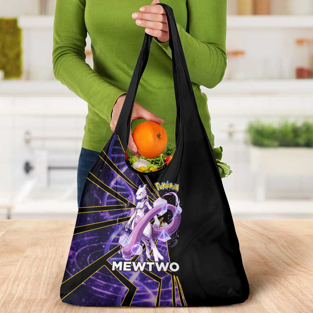 Mewtwo Poké Grocery Bag Psychic DNA Comic Style