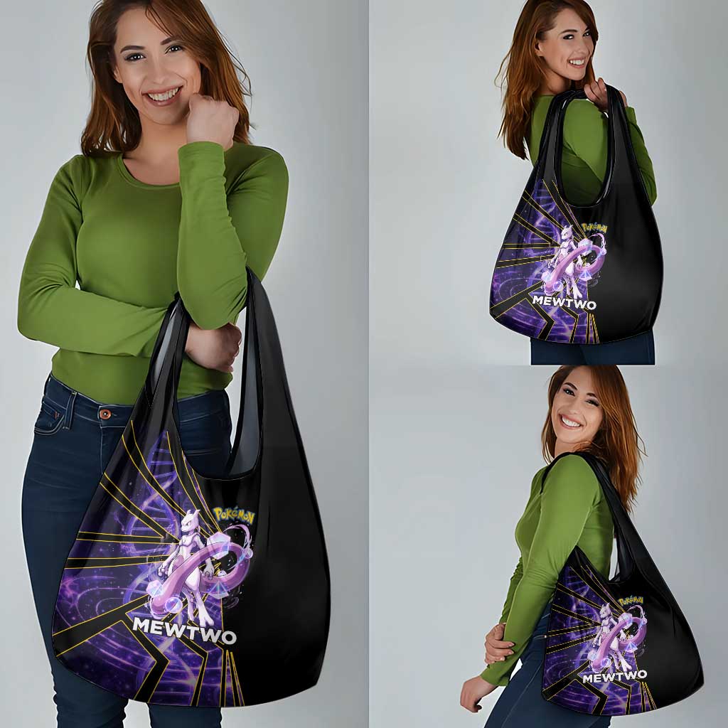 Mewtwo Poké Grocery Bag Psychic DNA Comic Style