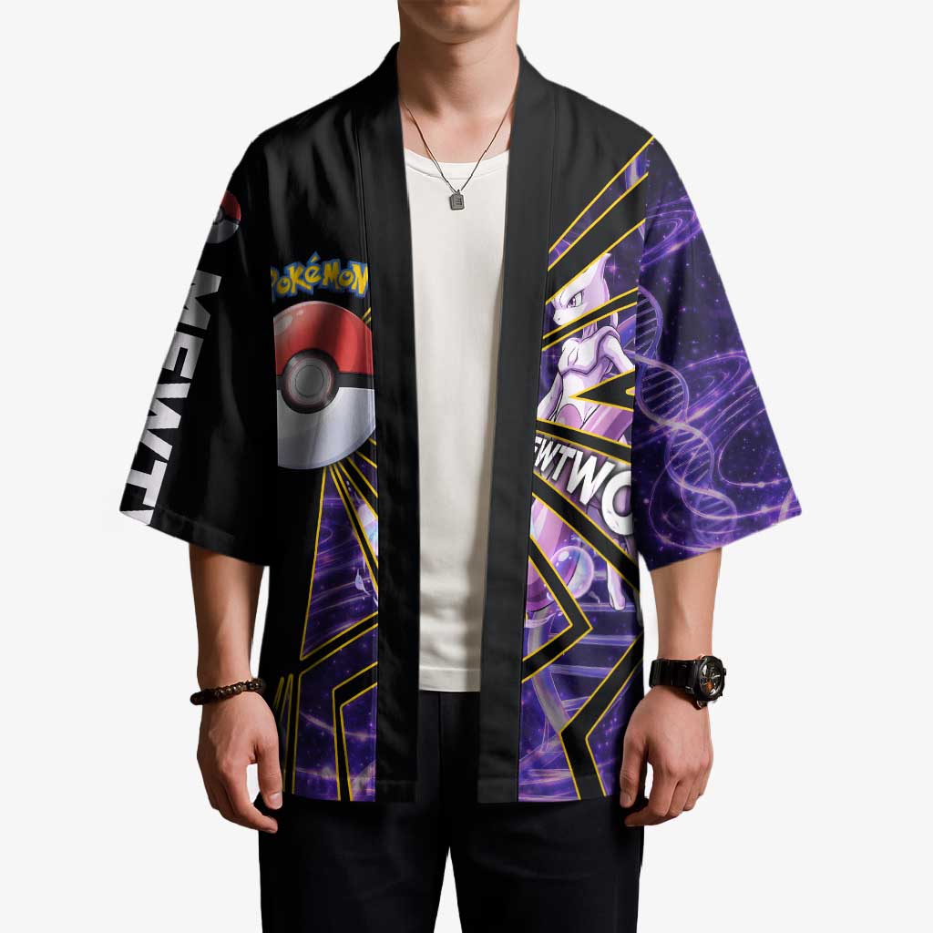 Mewtwo Poké Kimono Psychic DNA Comic Style