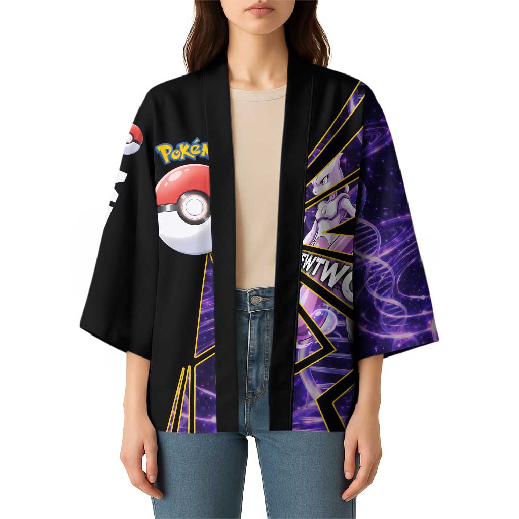 Mewtwo Poké Kimono Psychic DNA Comic Style