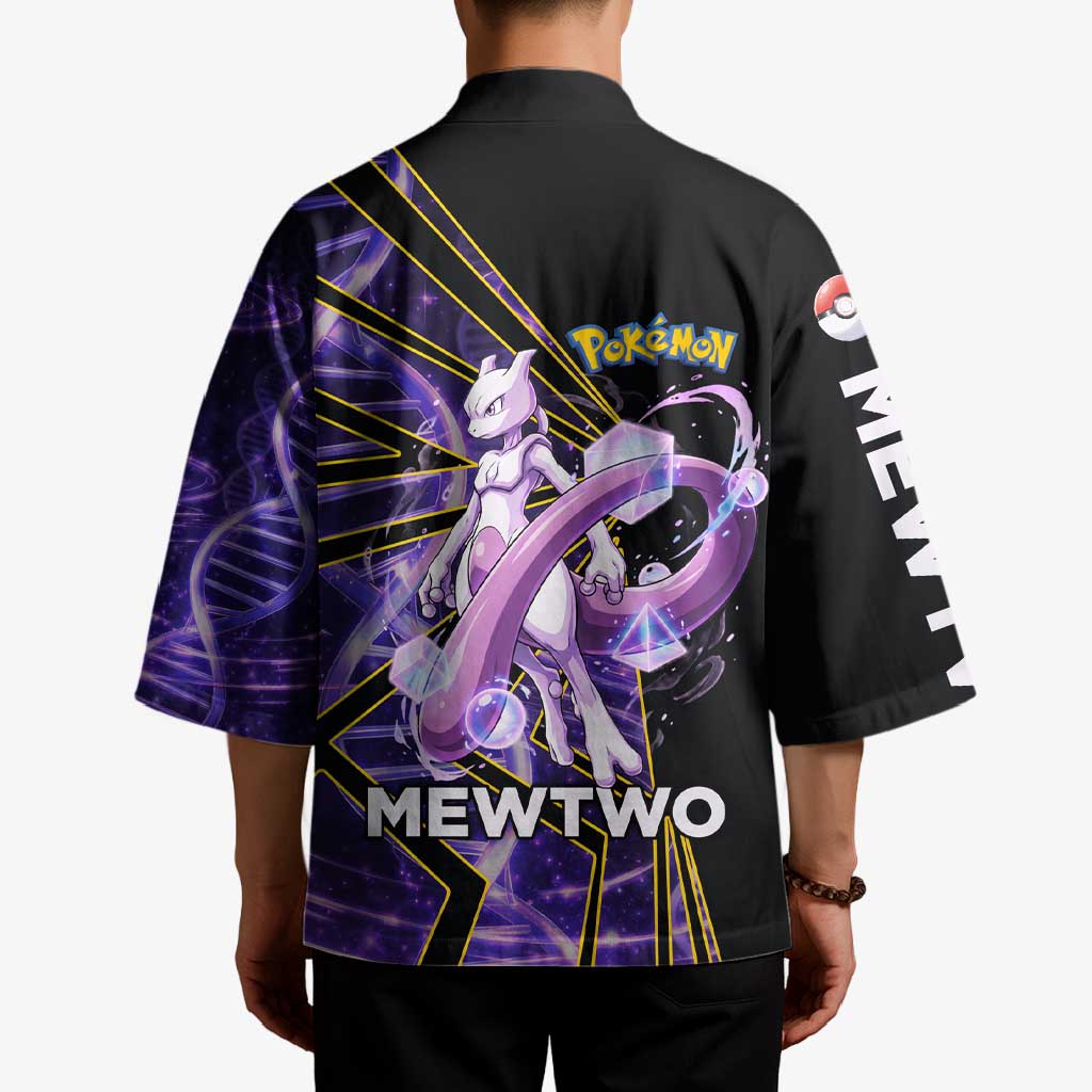 Mewtwo Poké Kimono Psychic DNA Comic Style