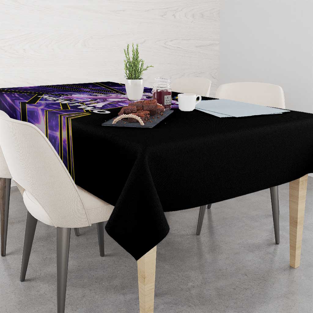 Mewtwo Poké Tablecloth Psychic DNA Comic Style