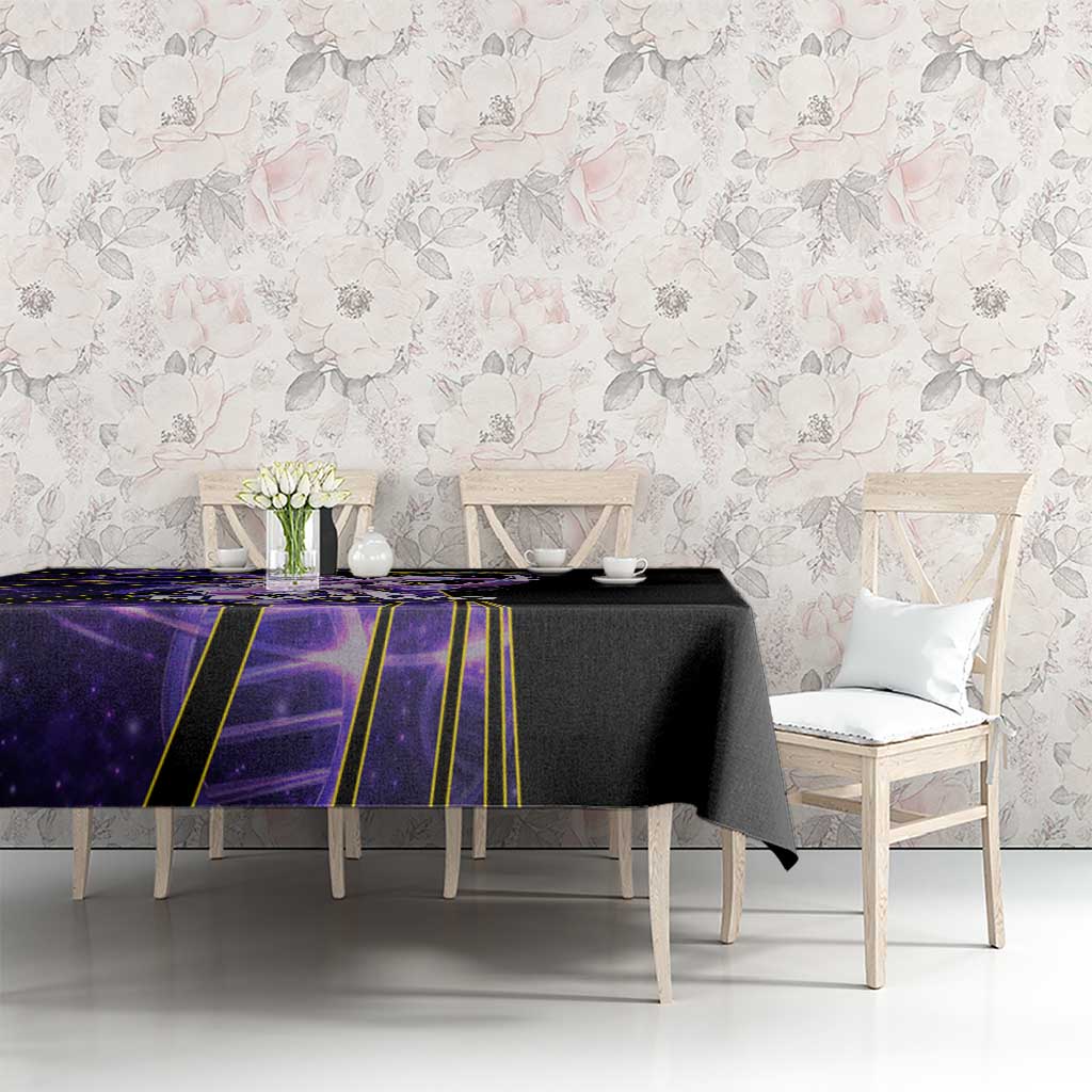 Mewtwo Poké Tablecloth Psychic DNA Comic Style