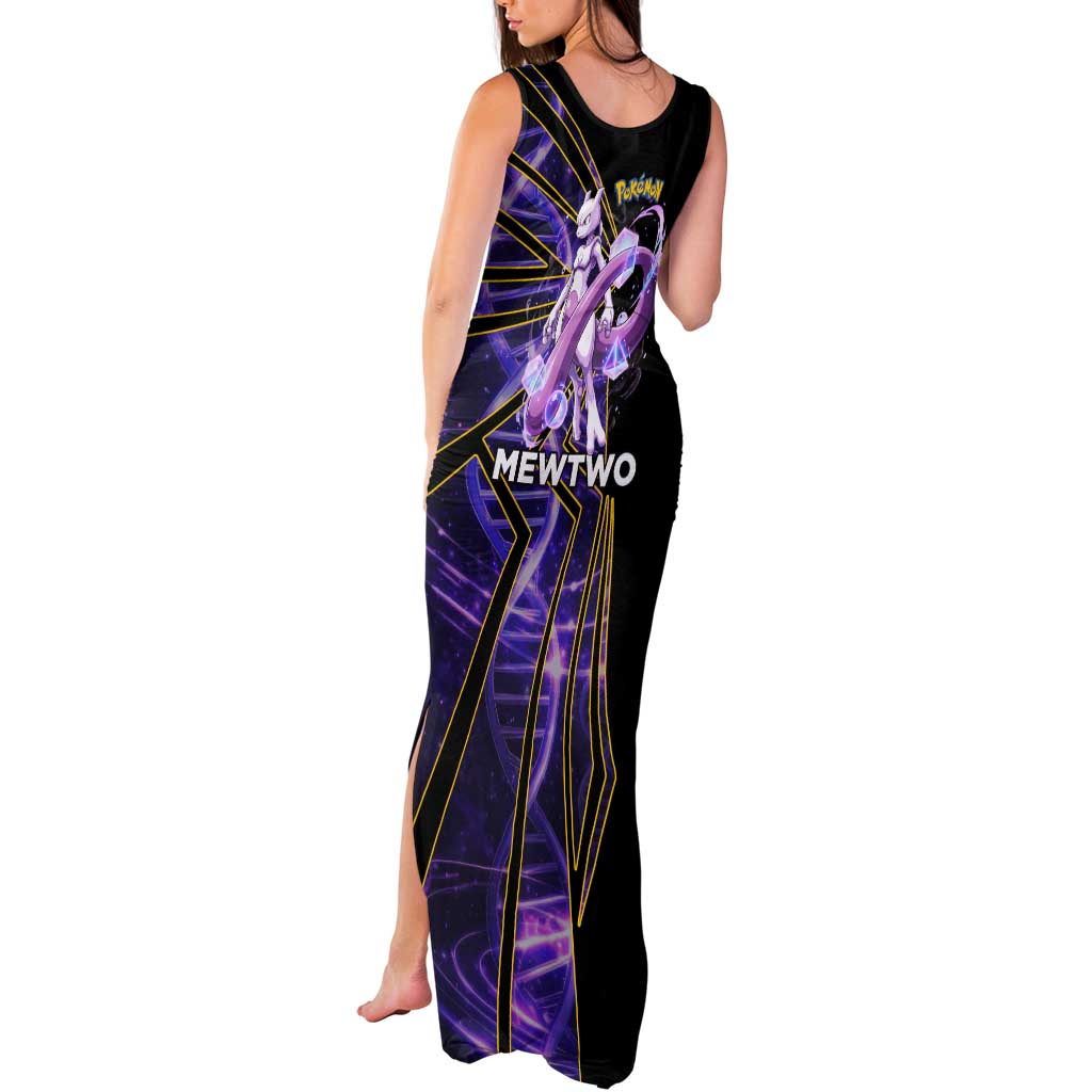 Mewtwo Poké Tank Maxi Dress Psychic DNA Comic Style