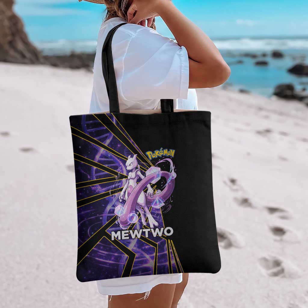 Mewtwo Poké Tote Bag Psychic DNA Comic Style
