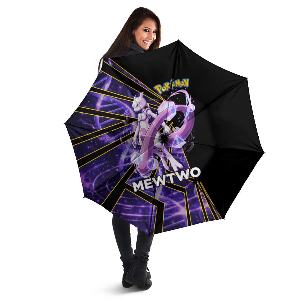 Mewtwo Poké Umbrella Psychic DNA Comic Style