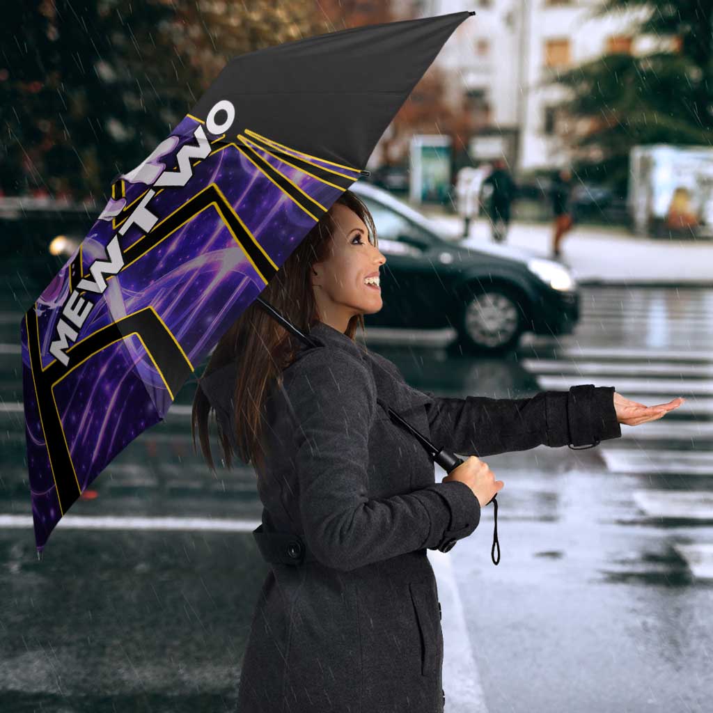 Mewtwo Poké Umbrella Psychic DNA Comic Style