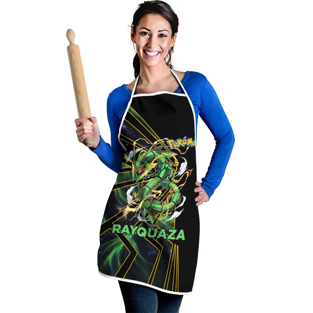 Rayquaza Poké Apron Cosmic Dragon Comic Style