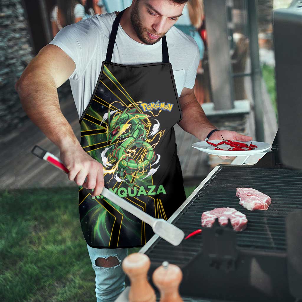 Rayquaza Poké Apron Cosmic Dragon Comic Style