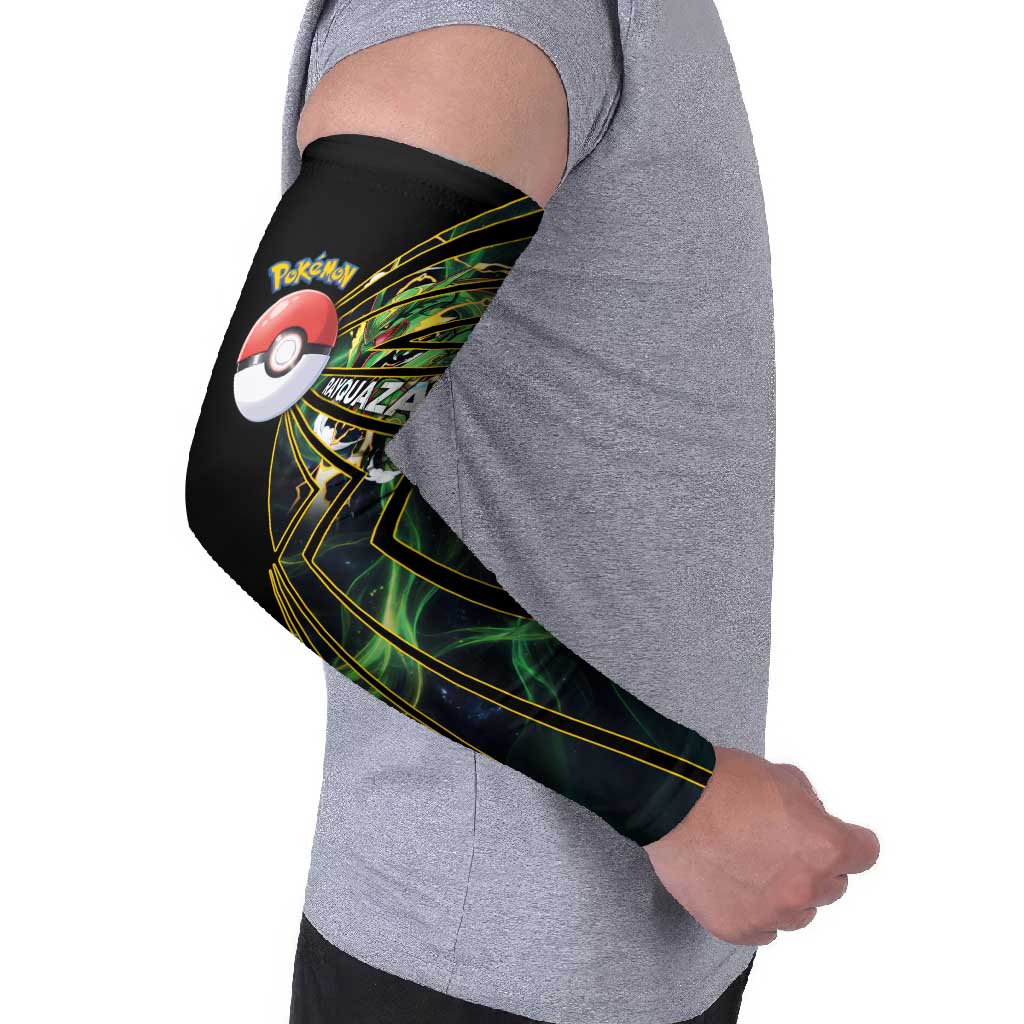Rayquaza Poké Arm Sleeves Cosmic Dragon Comic Style