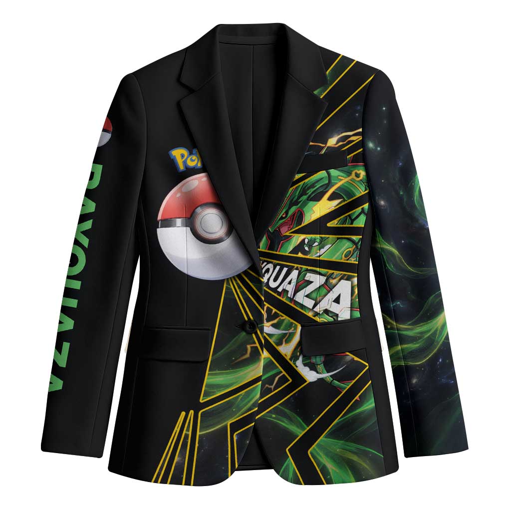 Rayquaza Poké Blazer Cosmic Dragon Comic Style
