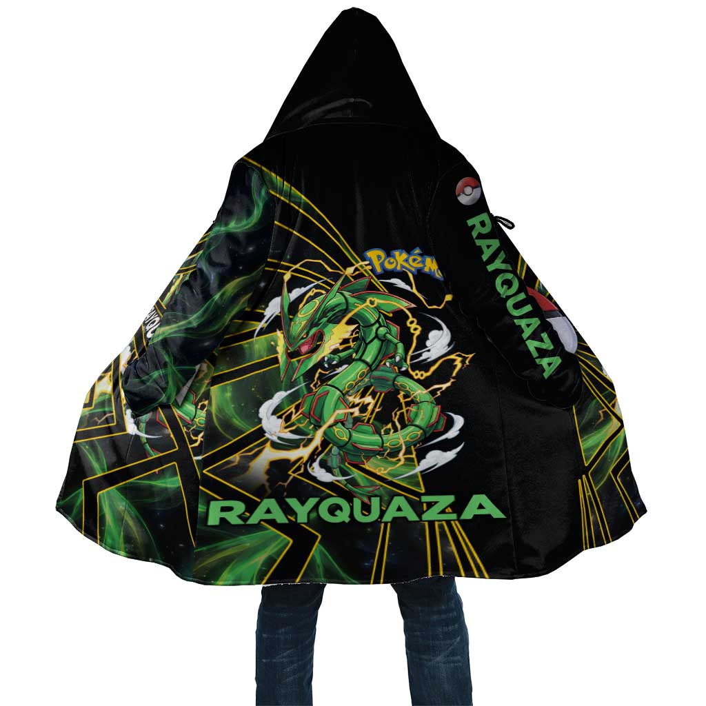 Rayquaza Poké Cloak Cosmic Dragon Comic Style