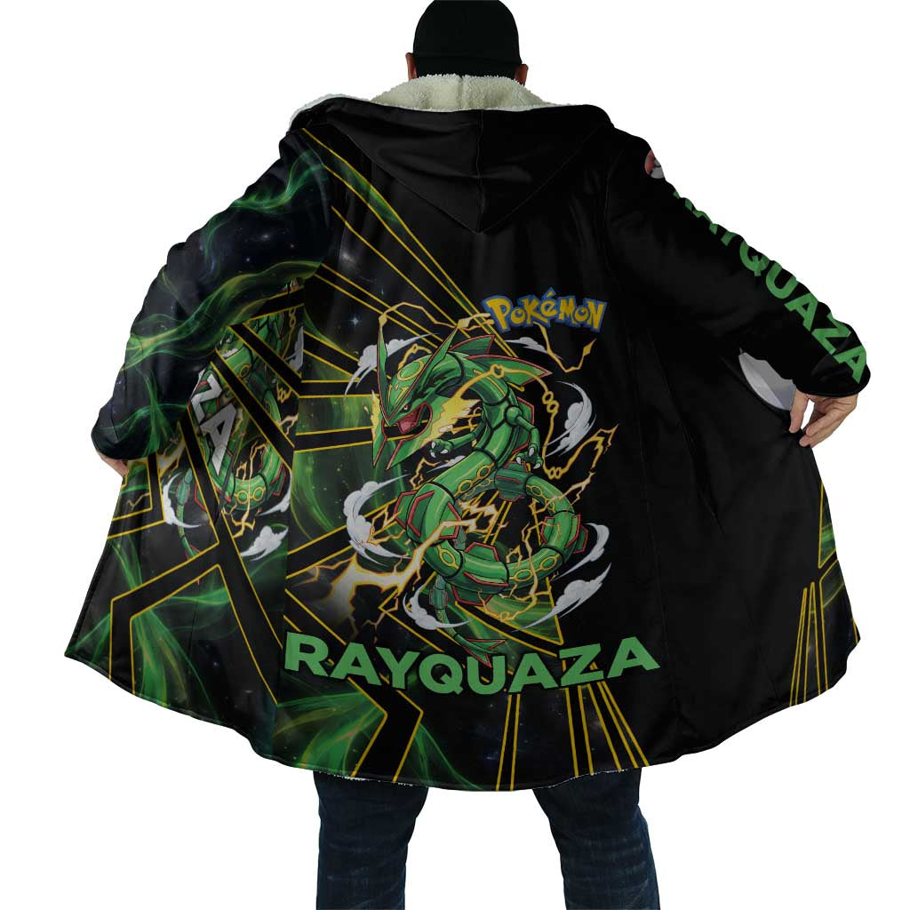Rayquaza Poké Cloak Cosmic Dragon Comic Style