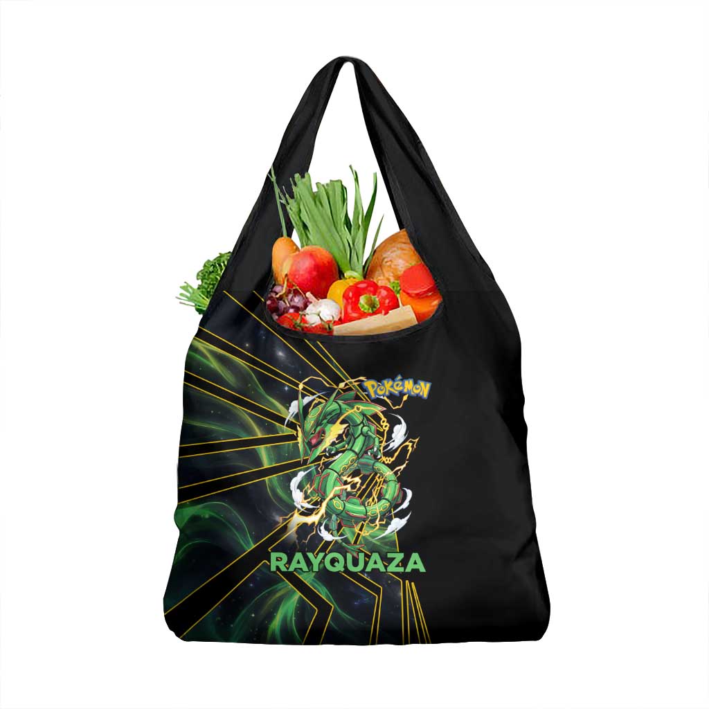 Rayquaza Poké Grocery Bag Cosmic Dragon Comic Style