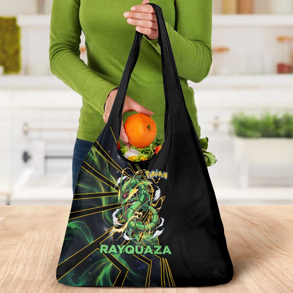 Rayquaza Poké Grocery Bag Cosmic Dragon Comic Style