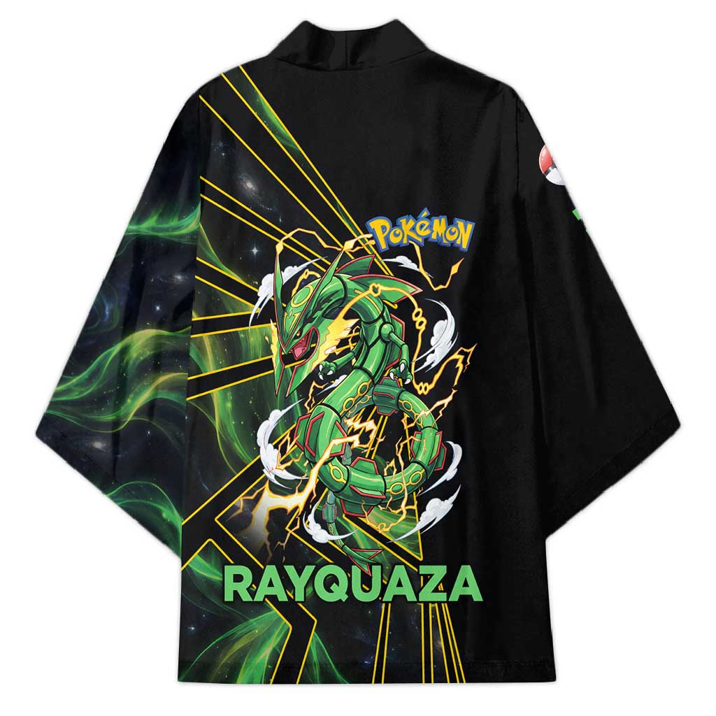 Rayquaza Poké Kimono Cosmic Dragon Comic Style