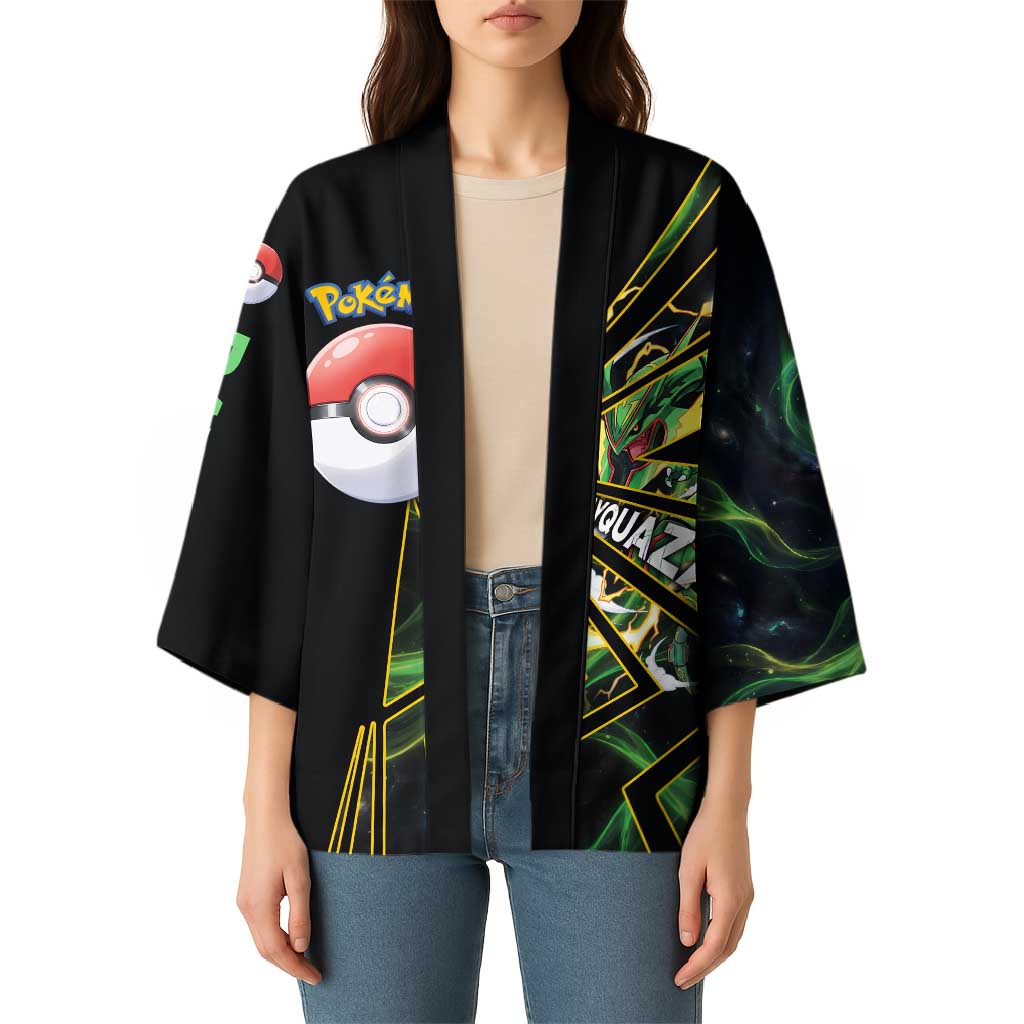 Rayquaza Poké Kimono Cosmic Dragon Comic Style