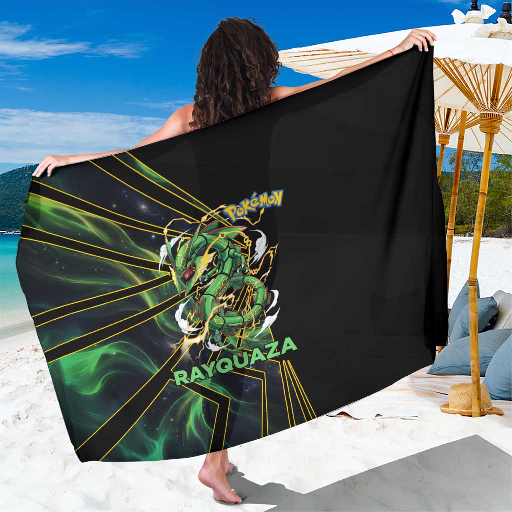 Rayquaza Poké Sarong Cosmic Dragon Comic Style