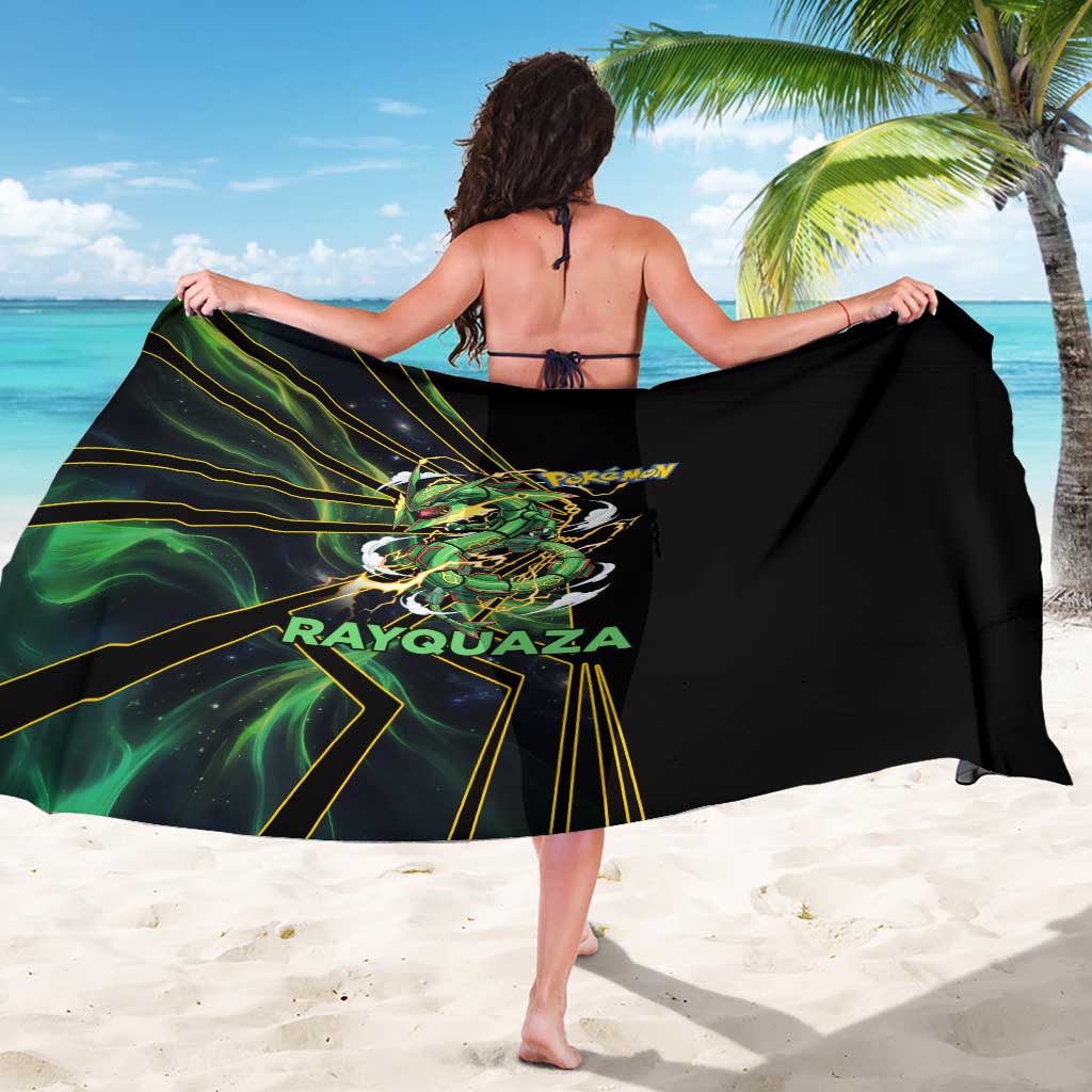 Rayquaza Poké Sarong Cosmic Dragon Comic Style