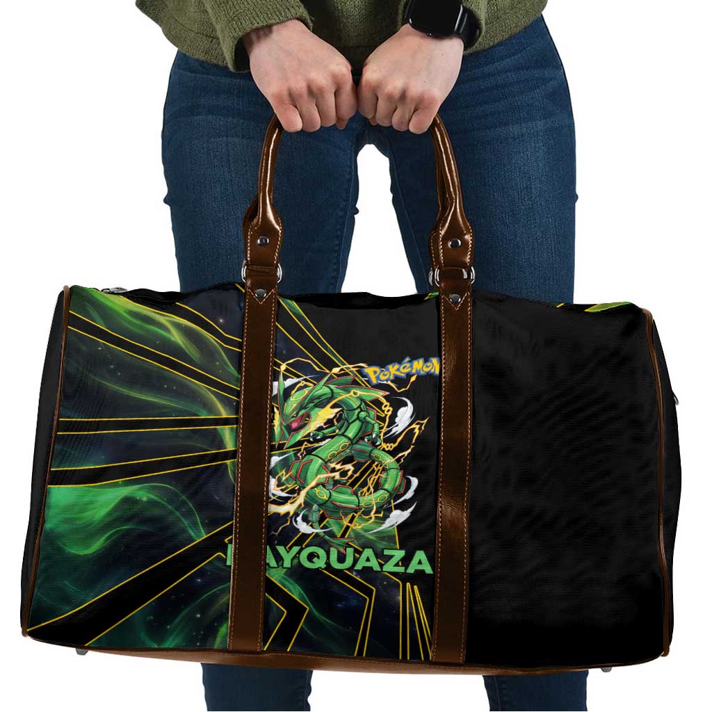 Rayquaza Poké Travel Bag Cosmic Dragon Comic Style