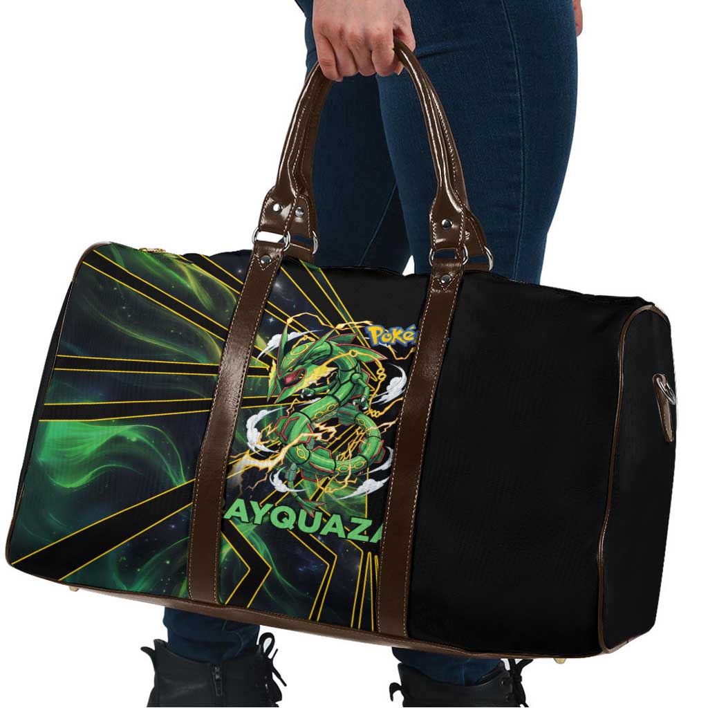 Rayquaza Poké Travel Bag Cosmic Dragon Comic Style