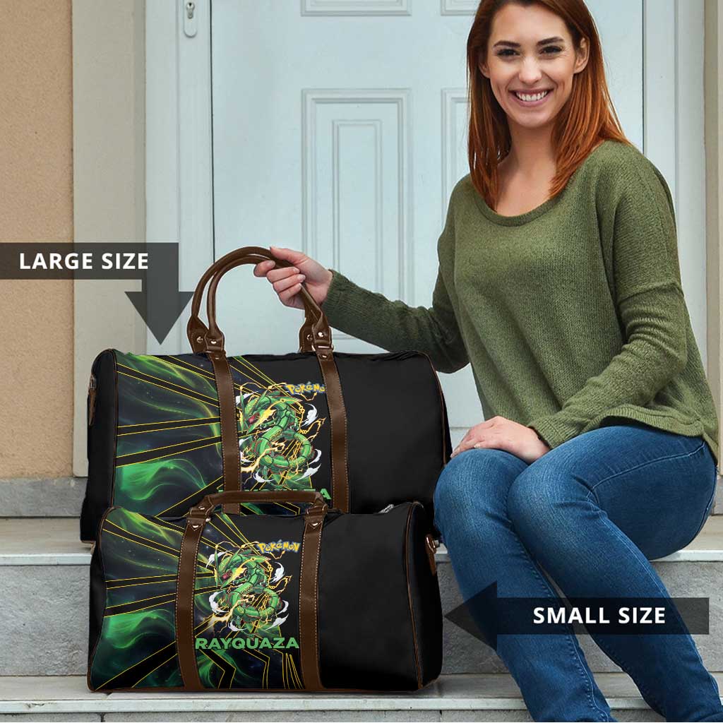 Rayquaza Poké Travel Bag Cosmic Dragon Comic Style
