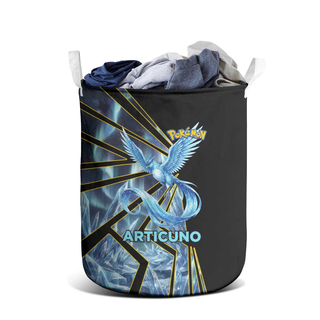 Articuno Poké Laundry Basket Frost Crystal Comic Style