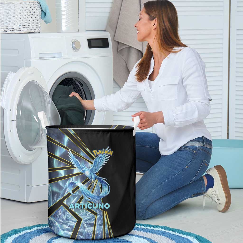 Articuno Poké Laundry Basket Frost Crystal Comic Style