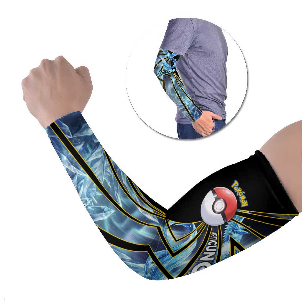 Articuno Poké Arm Sleeves Frost Crystal Comic Style