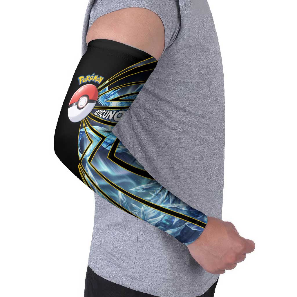 Articuno Poké Arm Sleeves Frost Crystal Comic Style
