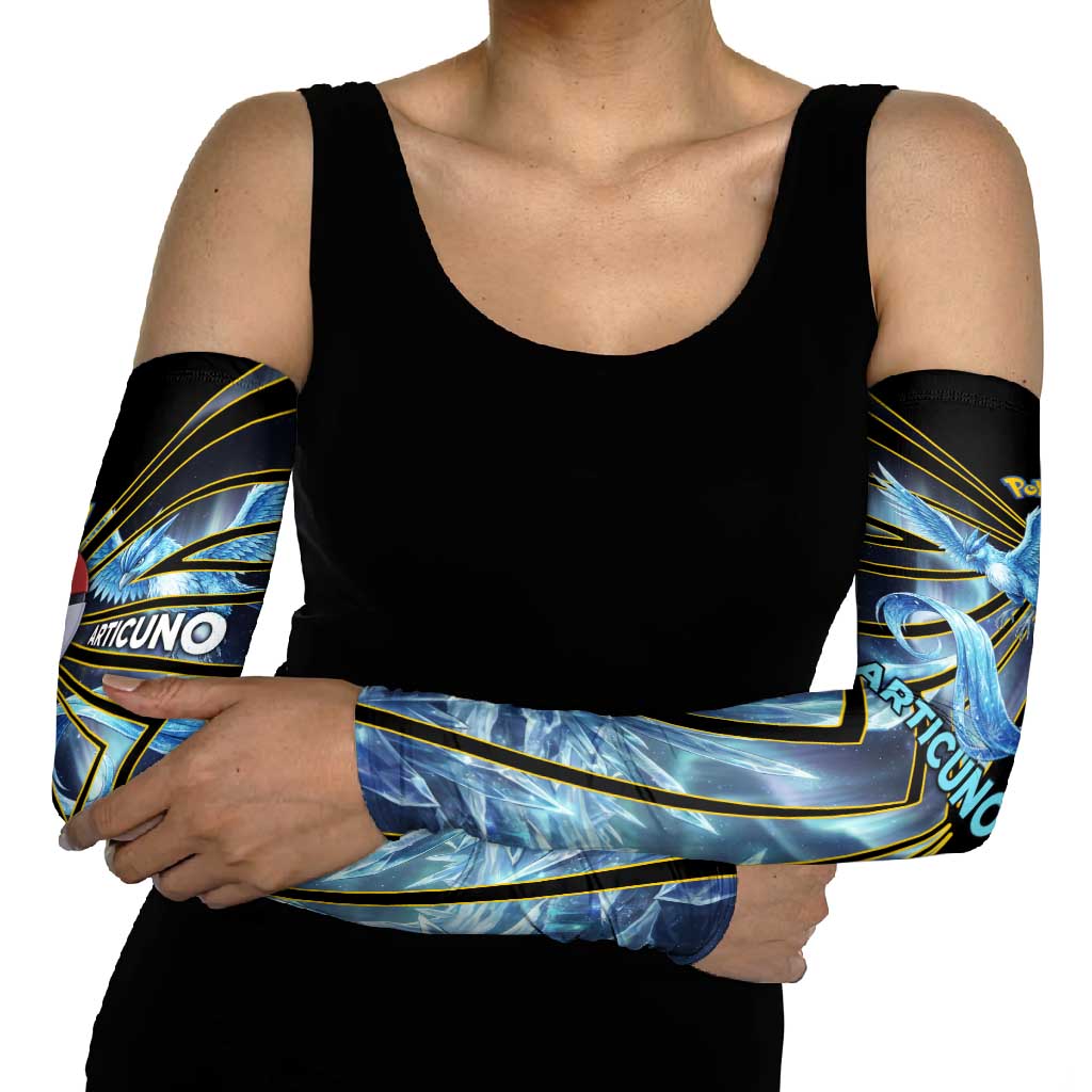 Articuno Poké Arm Sleeves Frost Crystal Comic Style