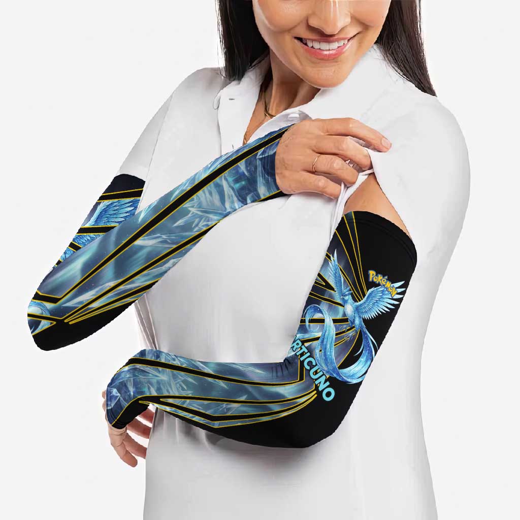 Articuno Poké Arm Sleeves Frost Crystal Comic Style