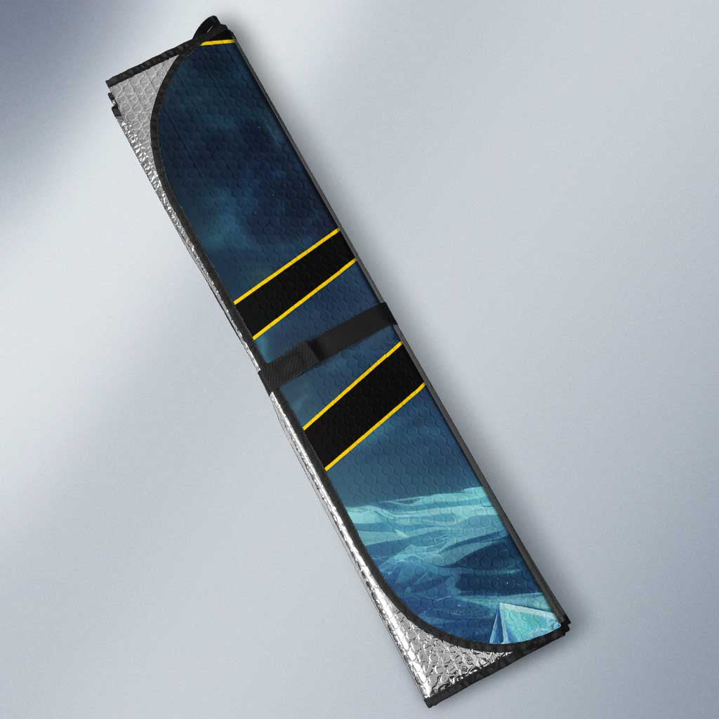 Articuno Poké Auto Sun Shade Frost Crystal Comic Style