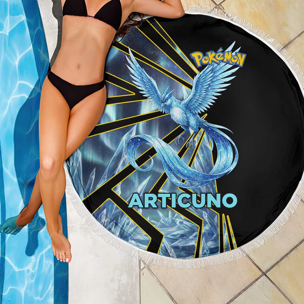 Articuno Poké Beach Blanket Frost Crystal Comic Style