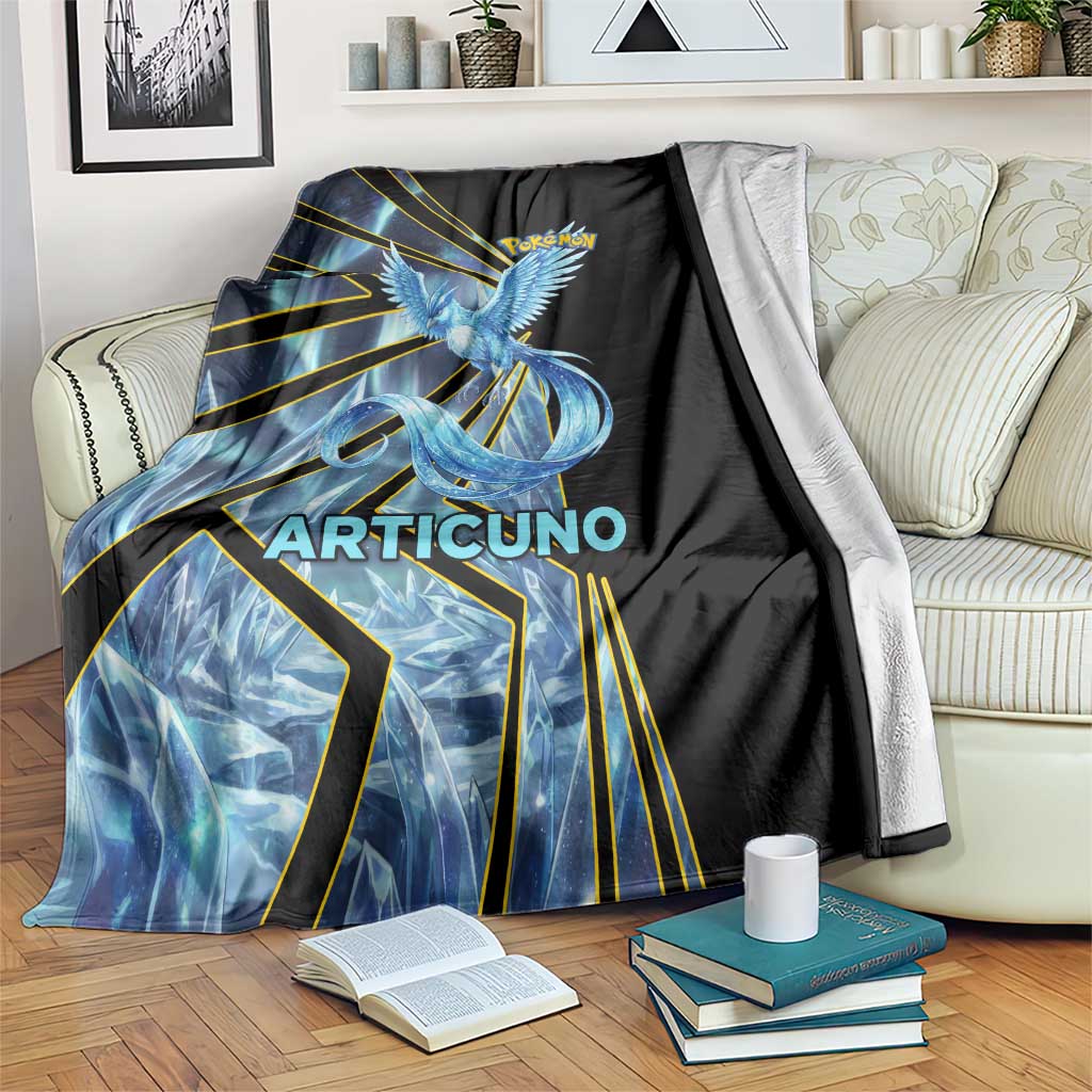 Articuno Poké Blanket Frost Crystal Comic Style