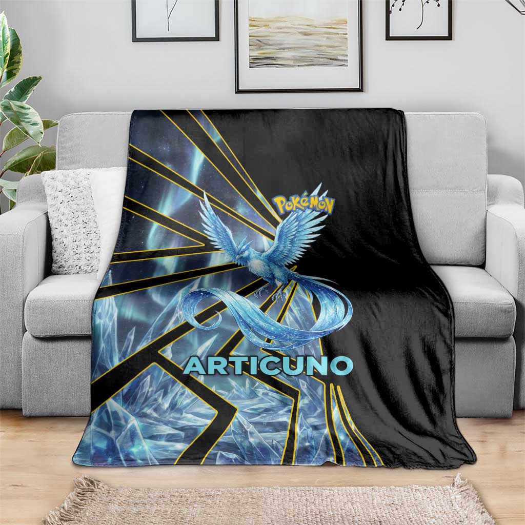 Articuno Poké Blanket Frost Crystal Comic Style