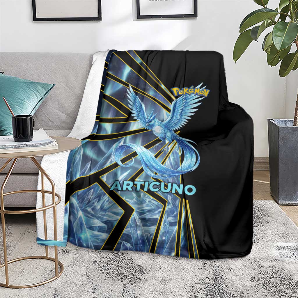 Articuno Poké Blanket Frost Crystal Comic Style